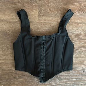 Black Corset Top Small Size✨ SMALL GIFT WITH PURCHASE